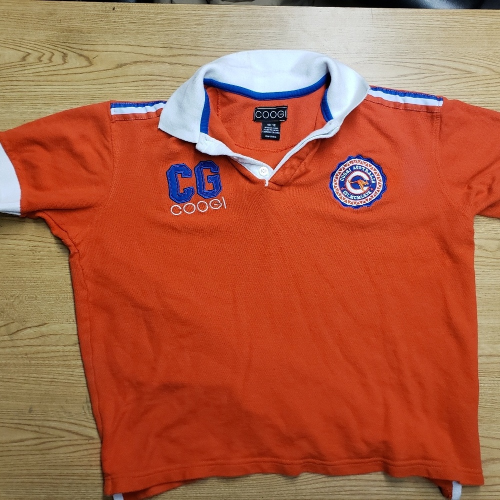 Coogi Polo Kids Sz 10-12 Medium